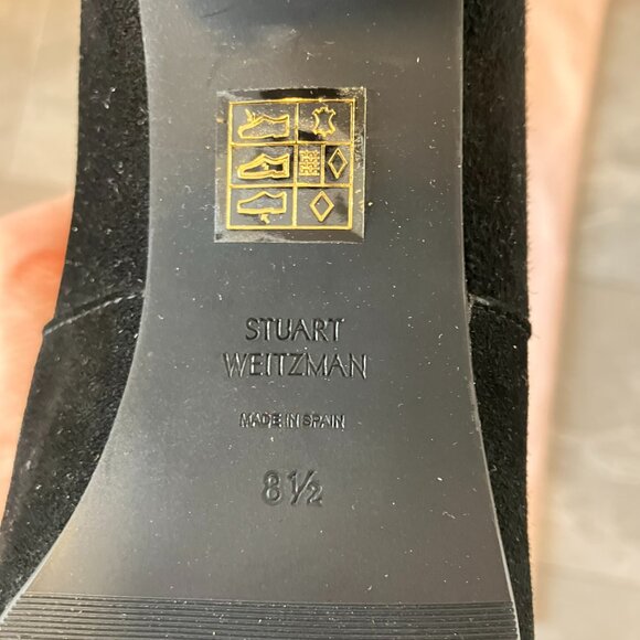 Stuart Weitzman knee high boots 8.5, black - Picture 7 of 8